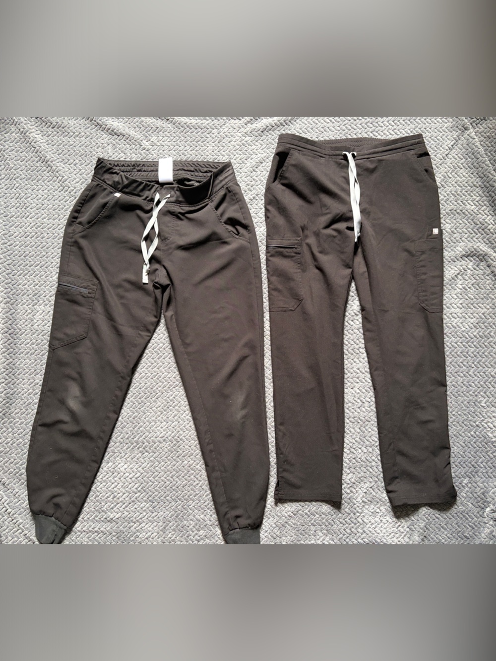 Figs Black Kids Drawstring Jogger Pants